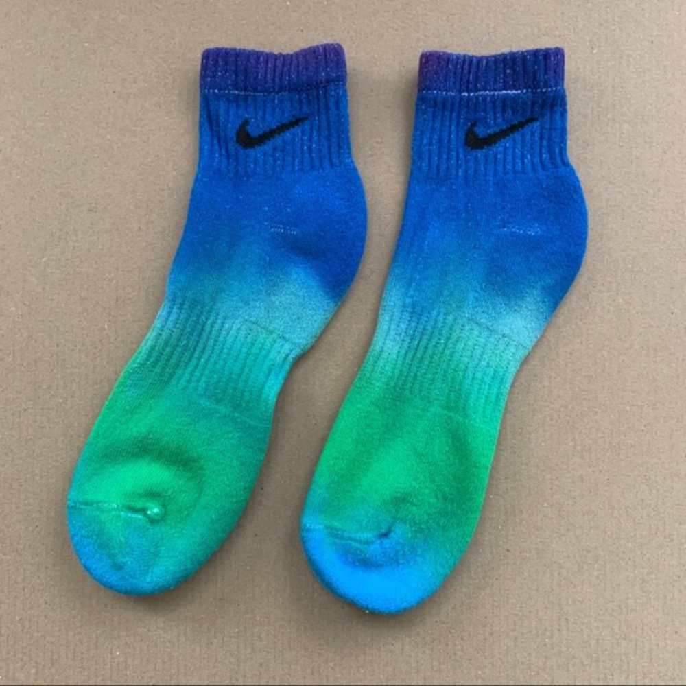3 for $30 Custom Nike Tie Dye Color Socks
